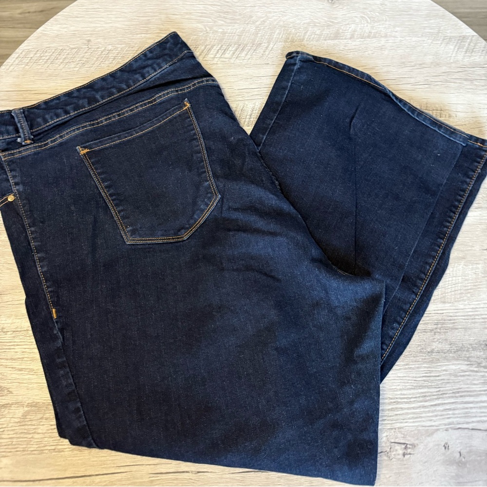 Old Navy Woman’s Plus Rockstar Jeans Bootcut 28W New W Out Tag Stretchy